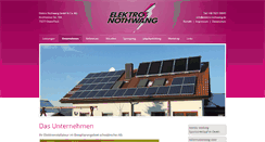 Desktop Screenshot of elektro-nothwang.de